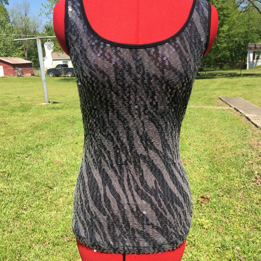 Super sexy and sequins! Wet seal tank top!